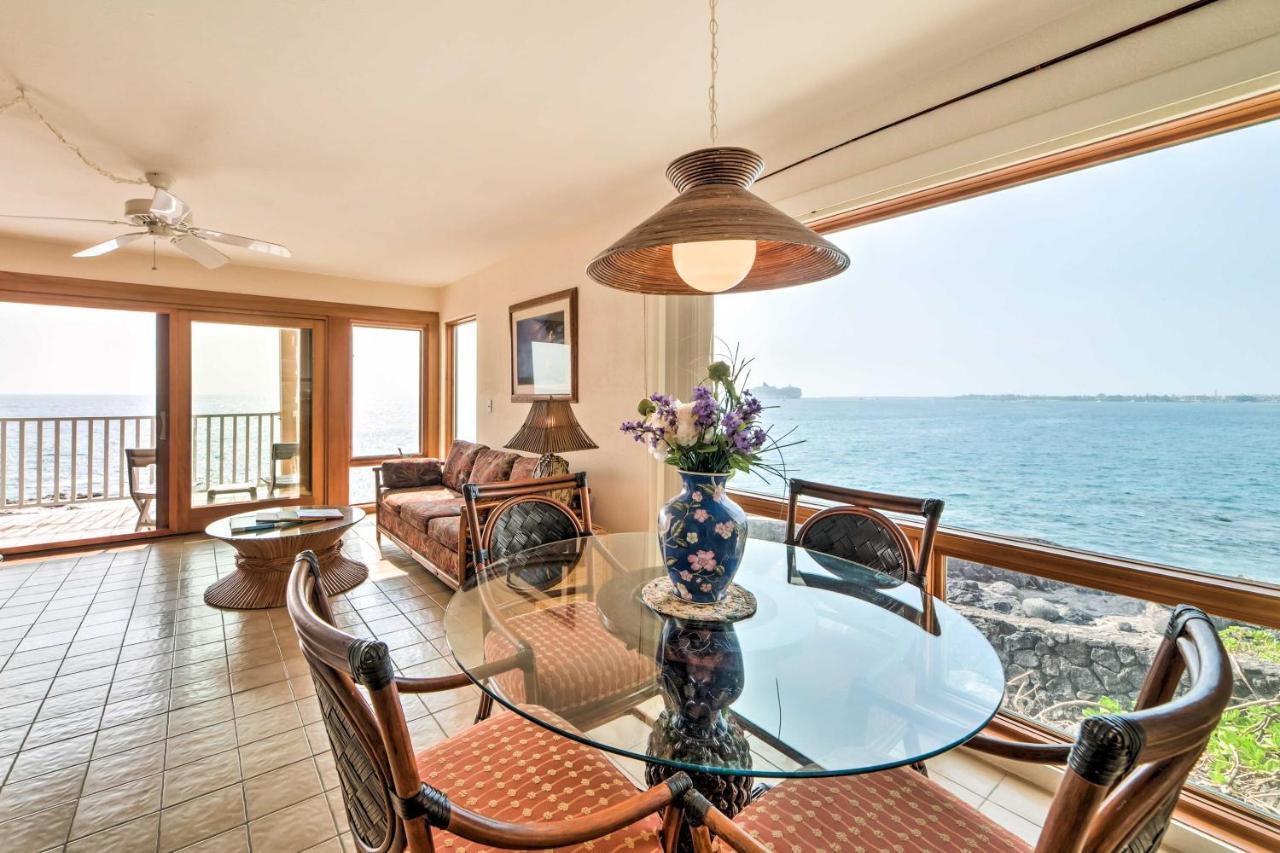 Oceanfront Kailua-Kona Townhome With Pool And Views! Exterior foto