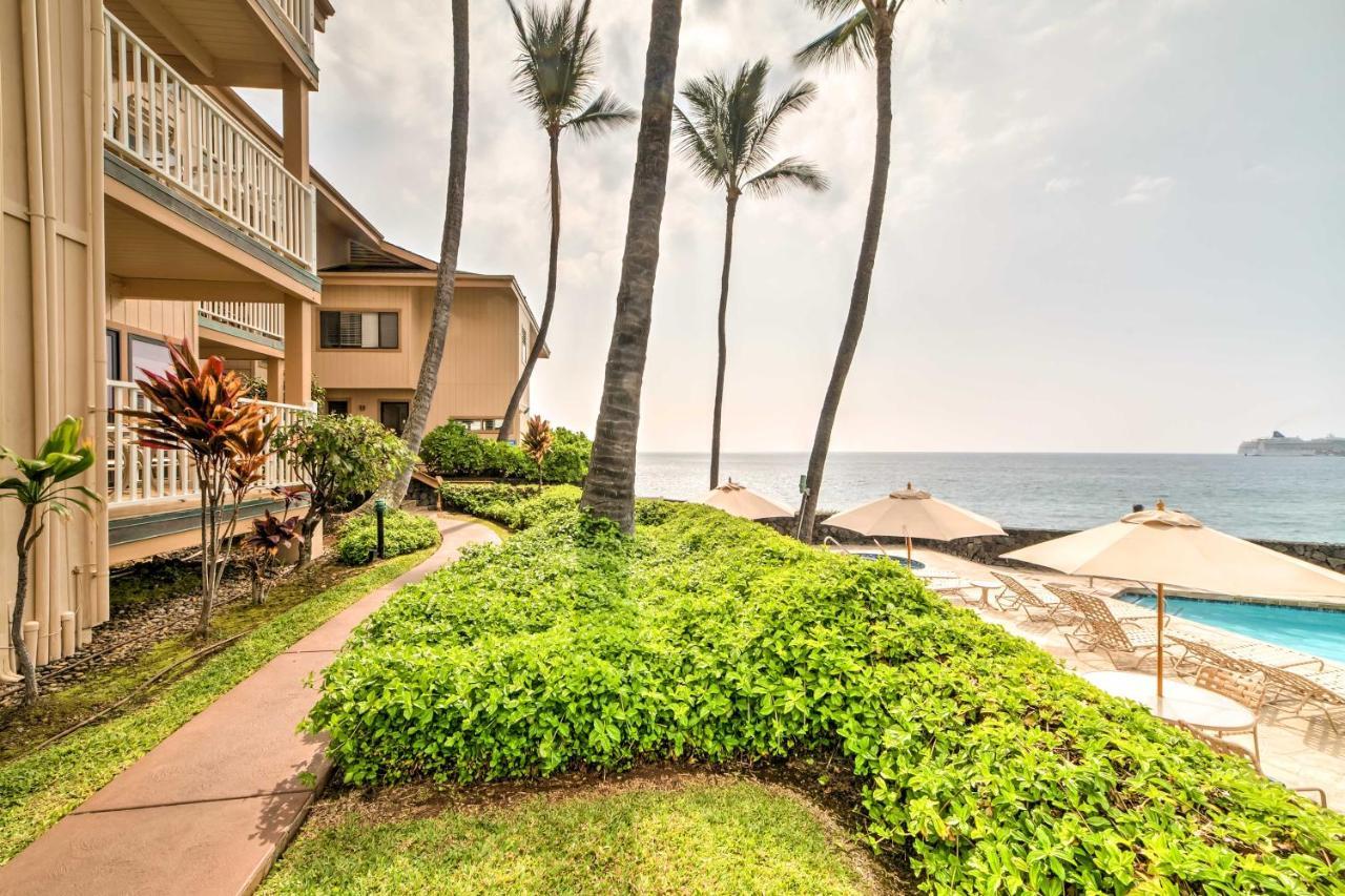 Oceanfront Kailua-Kona Townhome With Pool And Views! Exterior foto